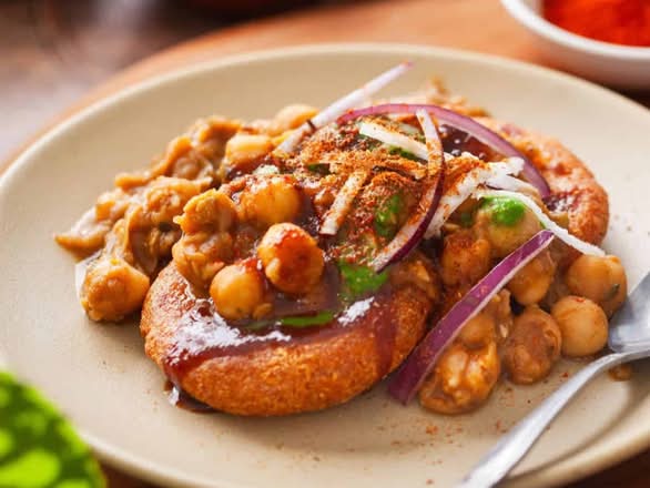 Aloo Tikki Chaat