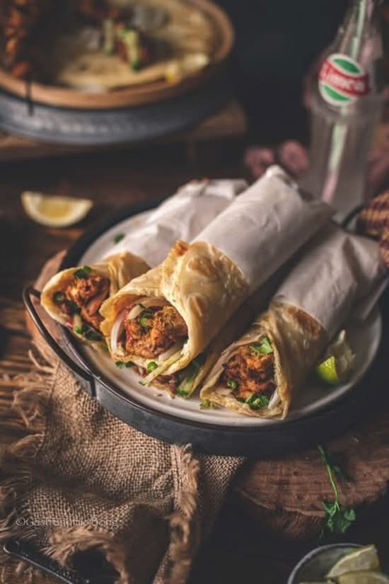 Chicken Seekh-E-Kebab Roll