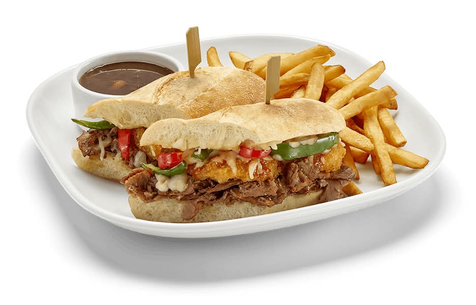 Sandwich au bifteck Philly / Big Philly Cheesesteak Dipper
