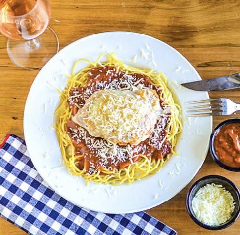 Chicken Parm Pasta