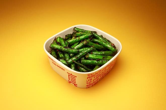 WOK FIRED GREEN BEANS °