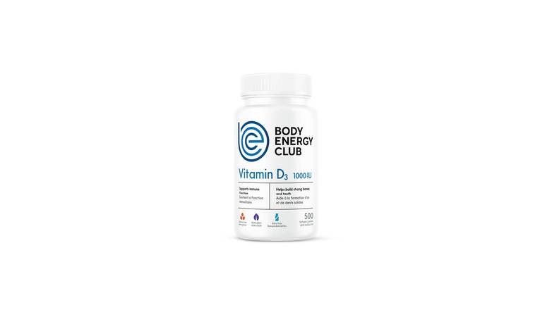 Body Energy Club Vitamin D3 (500 SG)