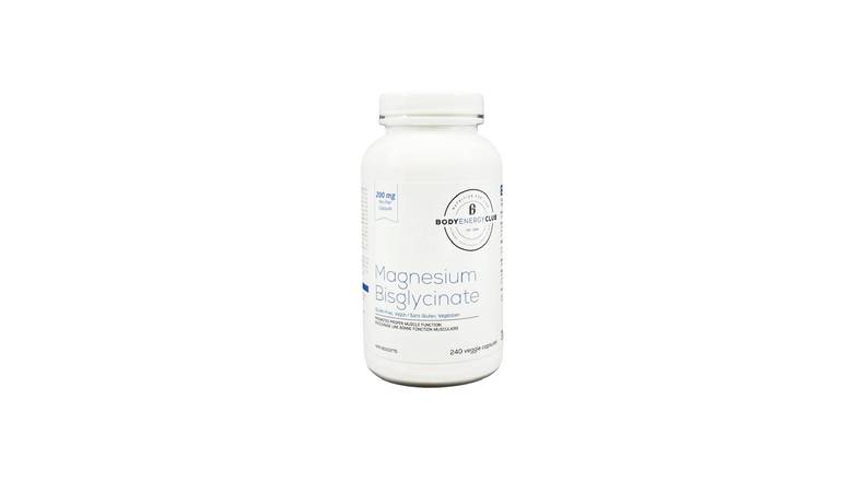 Body Energy Club Magnesium Bisglycinate (240 Caps)