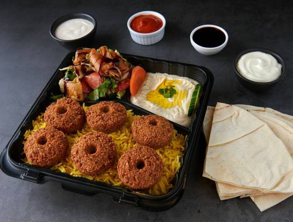 Falafel Platter (3 Sides)