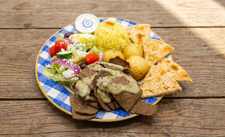 Beef & Lamb Gyro Plate