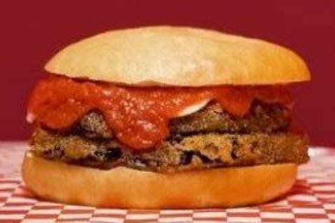 Eggplant Parm Sandwich