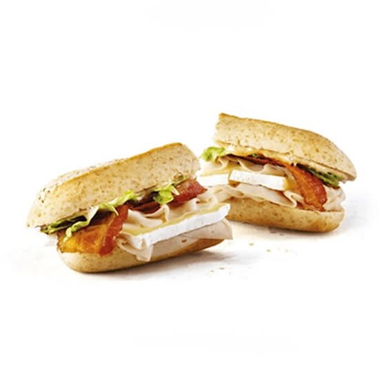 Panini dinde, fromage brie & bacon / Brie Cheese and Bacon Turkey Panini