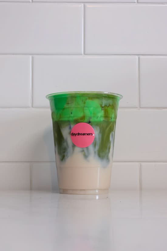pandan salted cream matcha