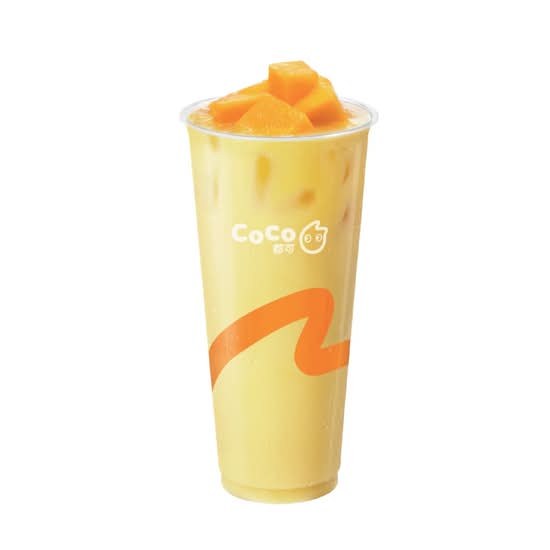 Fresh Mango Milk Tea