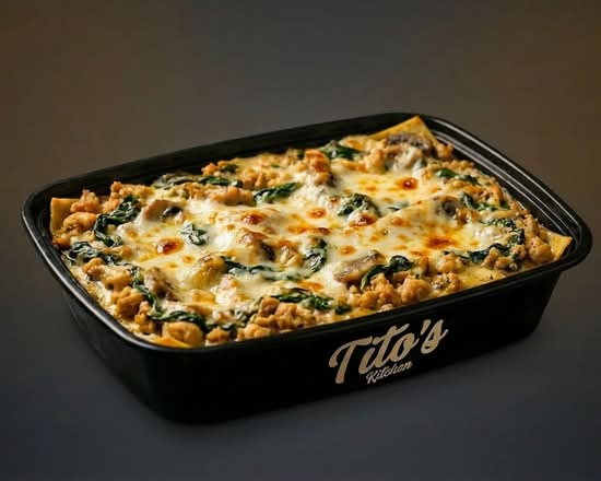 Chicken Spinach Lasagna 🐔🌿