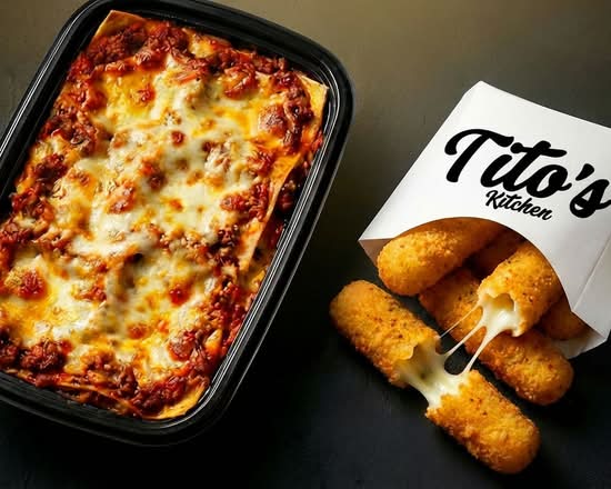 Lasagna + Side 🍝🧀