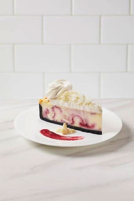 White Chocolate Raspberry Cheesecake