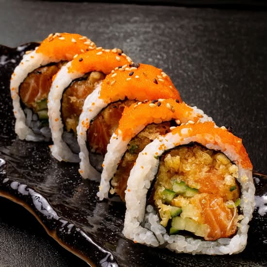 Maki Saumon épicé / Spicy Salmon Maki