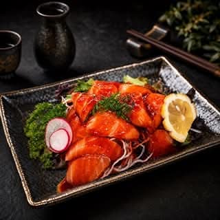 Spicy Salmon Sashimi