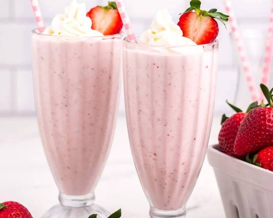 strawberry milk shake