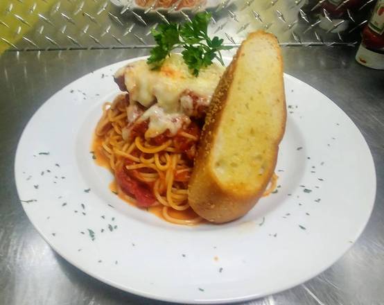 Veal Parmesan Pasta