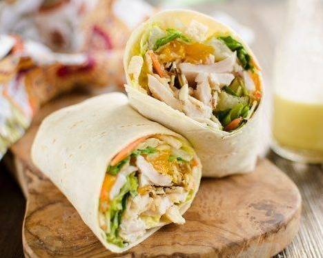 Honey Mustard Chicken Wrap
