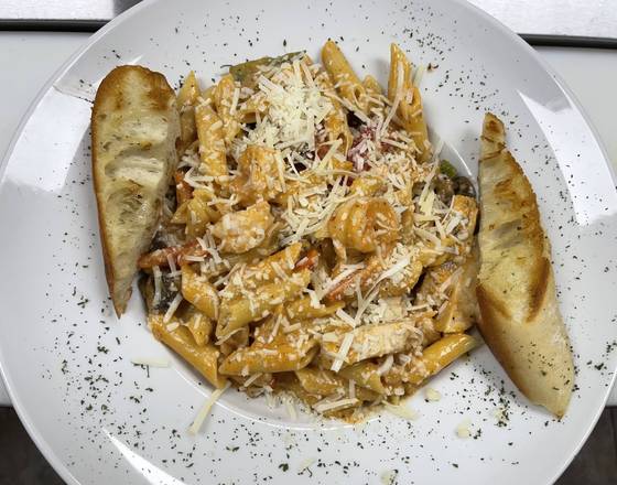Linguine Shrimp & Italian Sausage