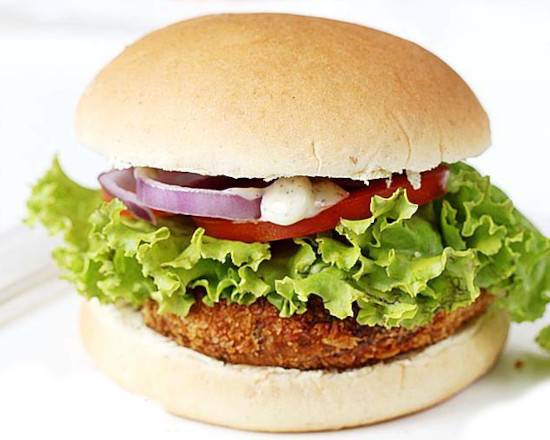 Crispy Buffalo Chicken Burger