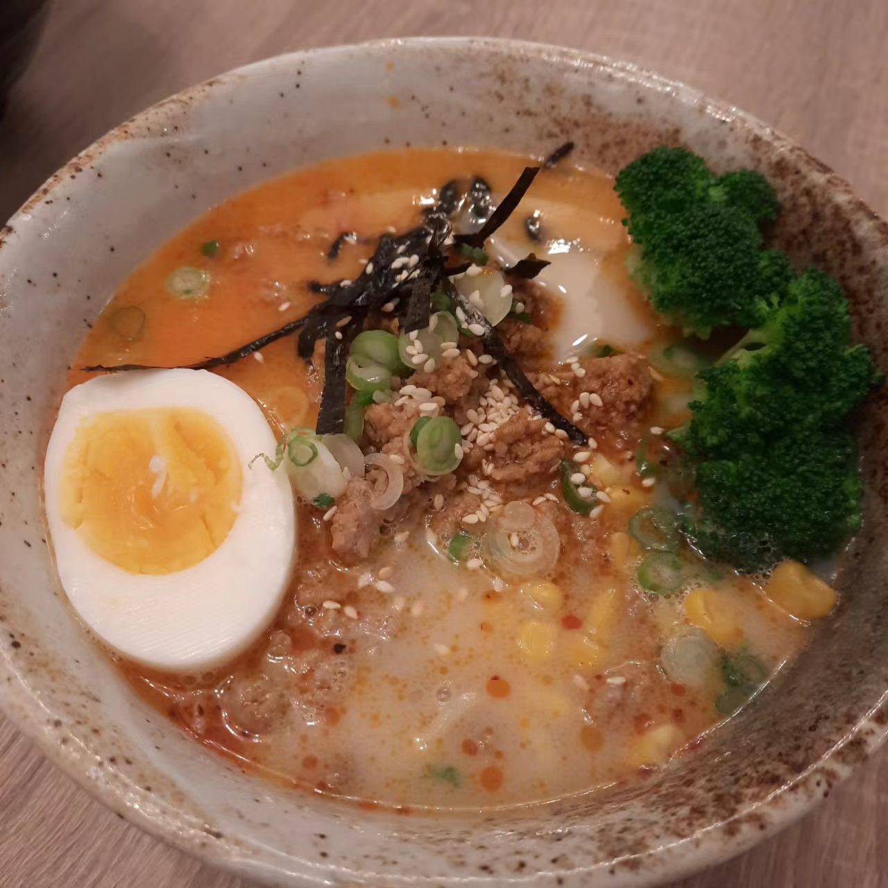 SpicyTan tan ramen(minced  pork ramen)