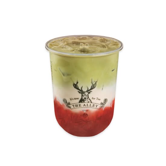 Strawberry Matcha Latte