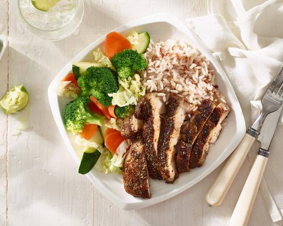1 Meat + 2 Veggie/Rice/Noodles (M1)