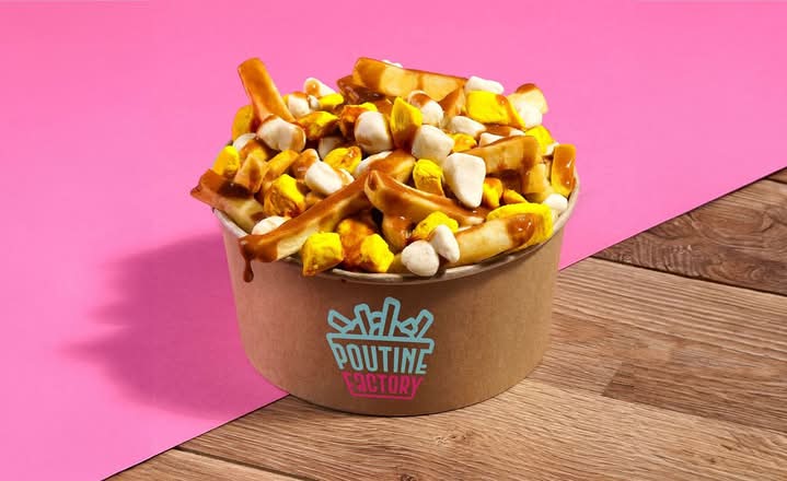 Poutine poulet curry