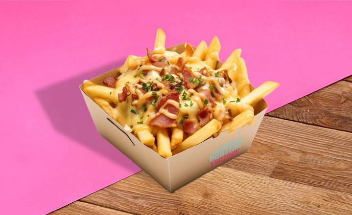 Frites sauce Cheddar & Bacon de boeuf