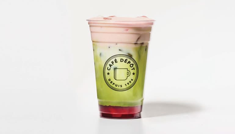 Matcha aux fraises Velours / Matcha Strawberry Dream