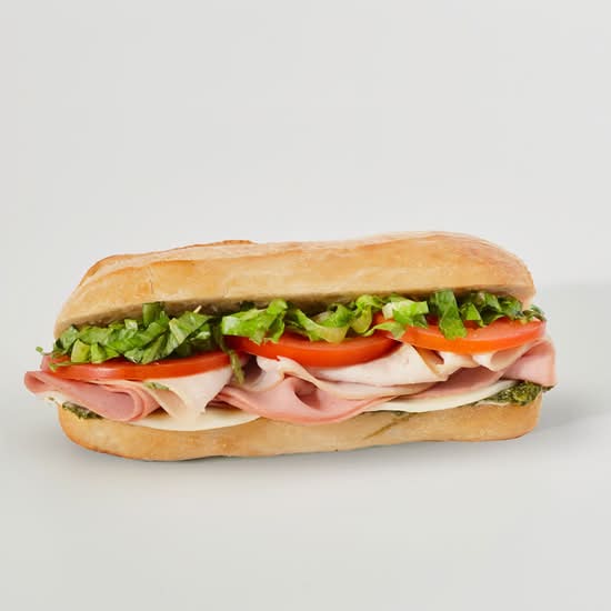 Mortadelle, Dinde & Pesto / Mortadella, Turkey & Pesto