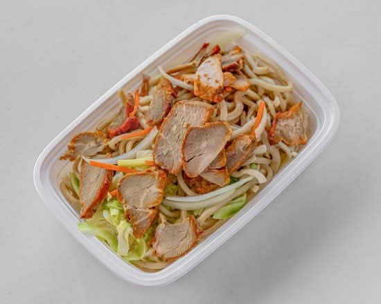 Shanghai-Style Fried Noodle with Pork