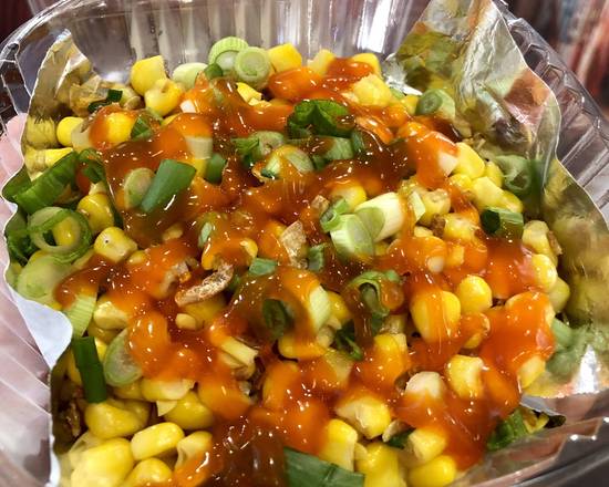 Stir-fried corn (Bắp xào bơ, ruốc)