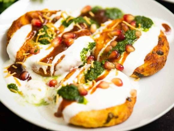 Aloo Tikki Chaat