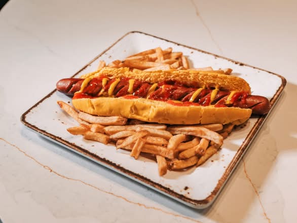 Foot Long Hot Dog