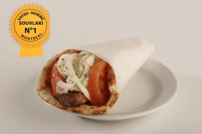 Pita gyro à l'ancienne / Old Fashioned Gyro Pita