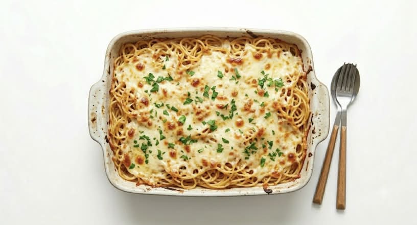 Baked Spaghetti (single)