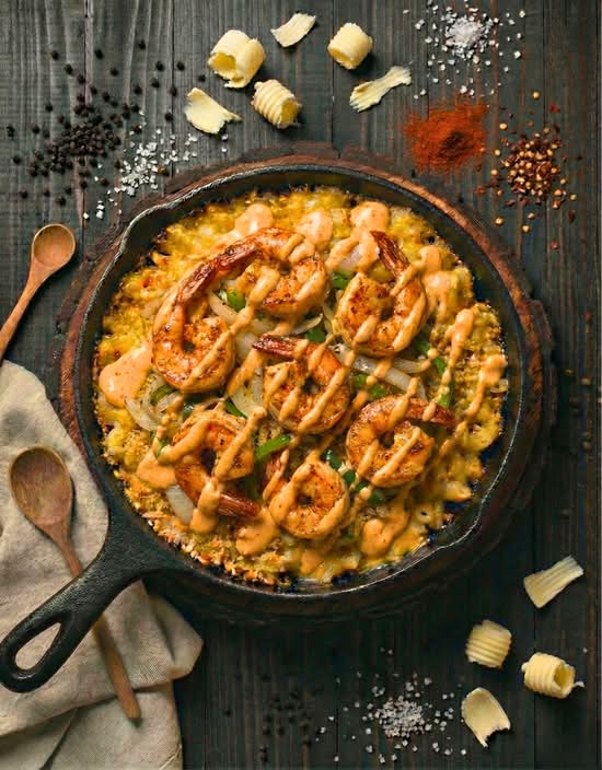 The Garlic-Cajun Shrimp
