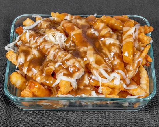 Poutine with Crinkle Cut Fries