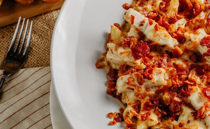 Penne Alfredo Carbonara / Carbonara Alfredo Penne