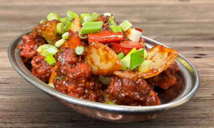 CHILLI CHICKEN DRY 10pcs