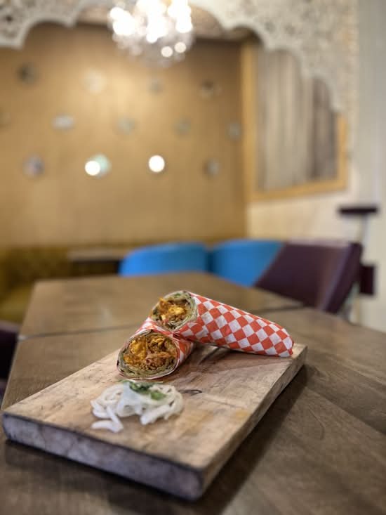 Paneer Tikka Kathi Roll