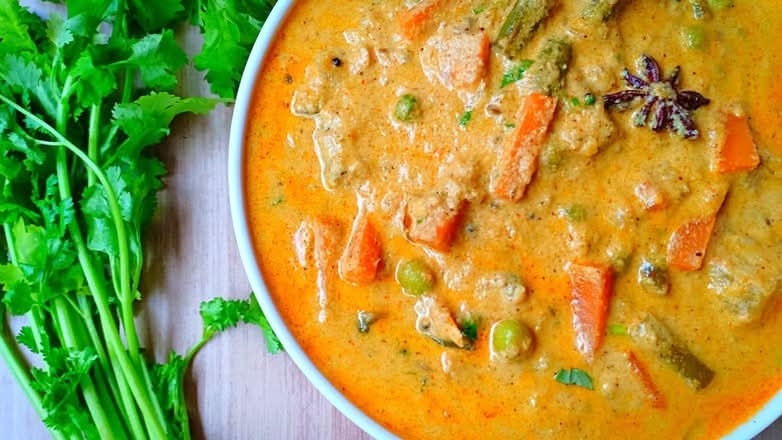Vegetable Kurma 🌶