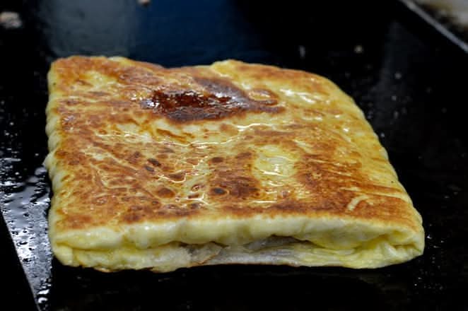 Ceylon Cheese Parotta