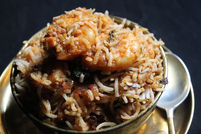 Prawn Biriyani
