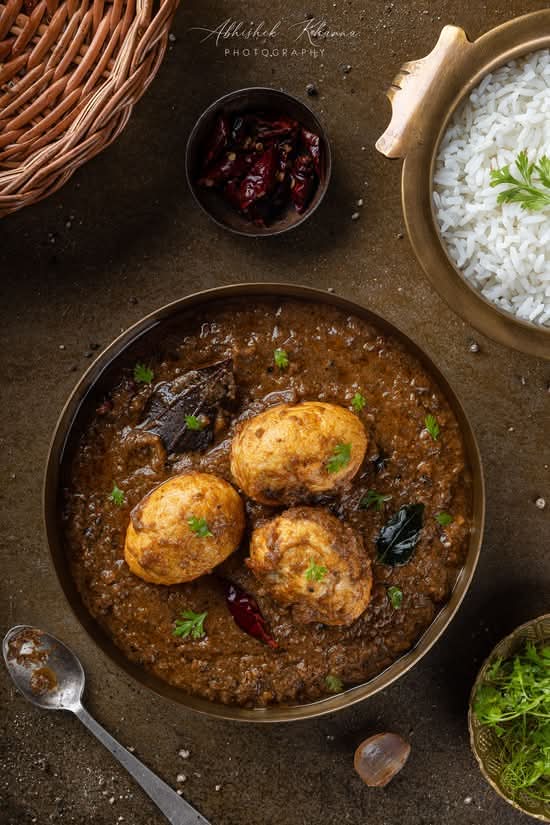 Chettinad Egg Masala ( Chicken Gravy )