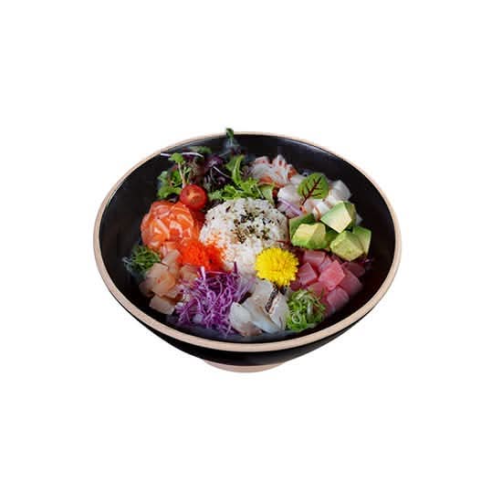 Spicy Sashimi Donburi