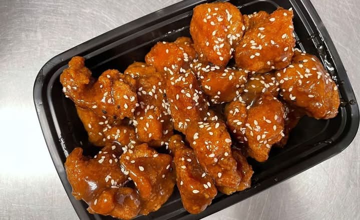 33. Breaded Pork with Honey Garlic Sauce