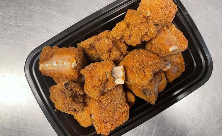 61a. Dry Breaded Spare Ribs