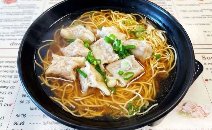 8. Pork Wonton with Noodle Soup