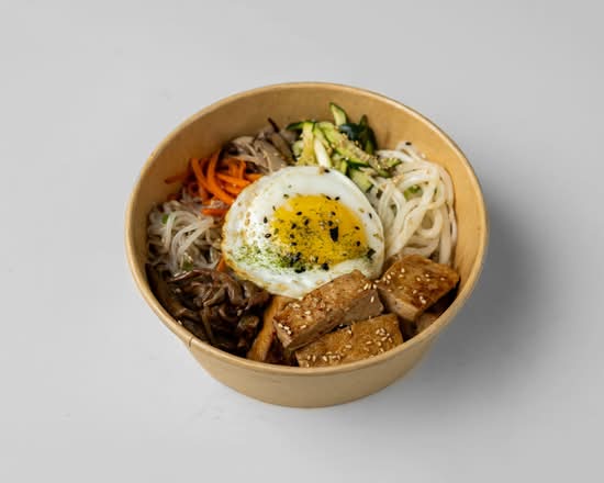 Marinated Tofu Bibimbap